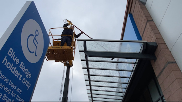 cladding cleaning